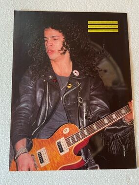 GNR Slash pinup
